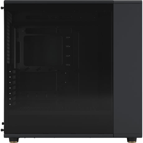Fractal Design North XL RC Charcoal Black TG Dark Midi Tower Housing (sort træfarve | 2x USB-A | 1x USB-C | hærdet glas)
