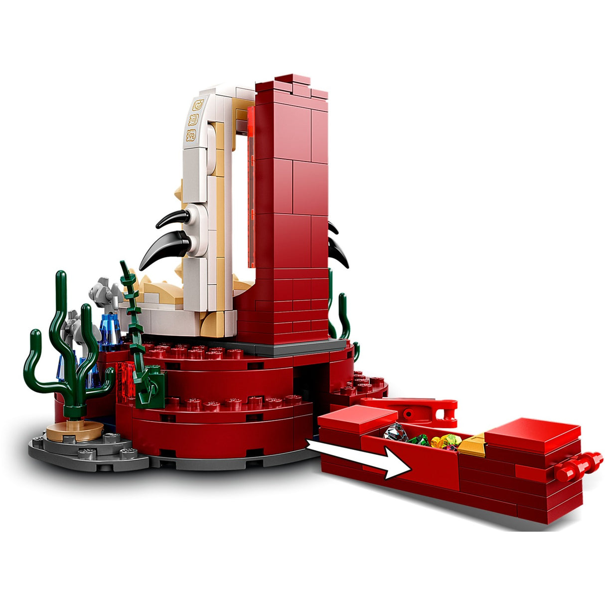 Lego marvel - konstruktionslegetøj til kong namors tronrum (76213)