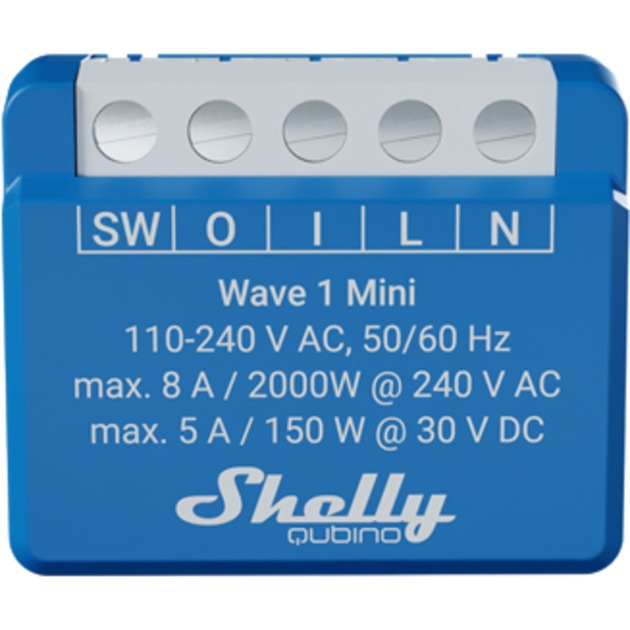Shelly qubino wave 1 mini switch aktuator z-wave