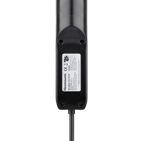 Neomounts DS22-840BL6 skrivebordsstik med klemme og USB-C- og USB-A-porte - hurtigopladningsstik (sort)