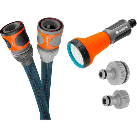 Gardena tekstilslange liano xtreme 15 m sæt (mørkegrå orange)