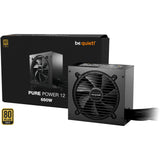 Vær stille! ren effekt 12 650 watt strømforsyning (sort, 2x pcie)