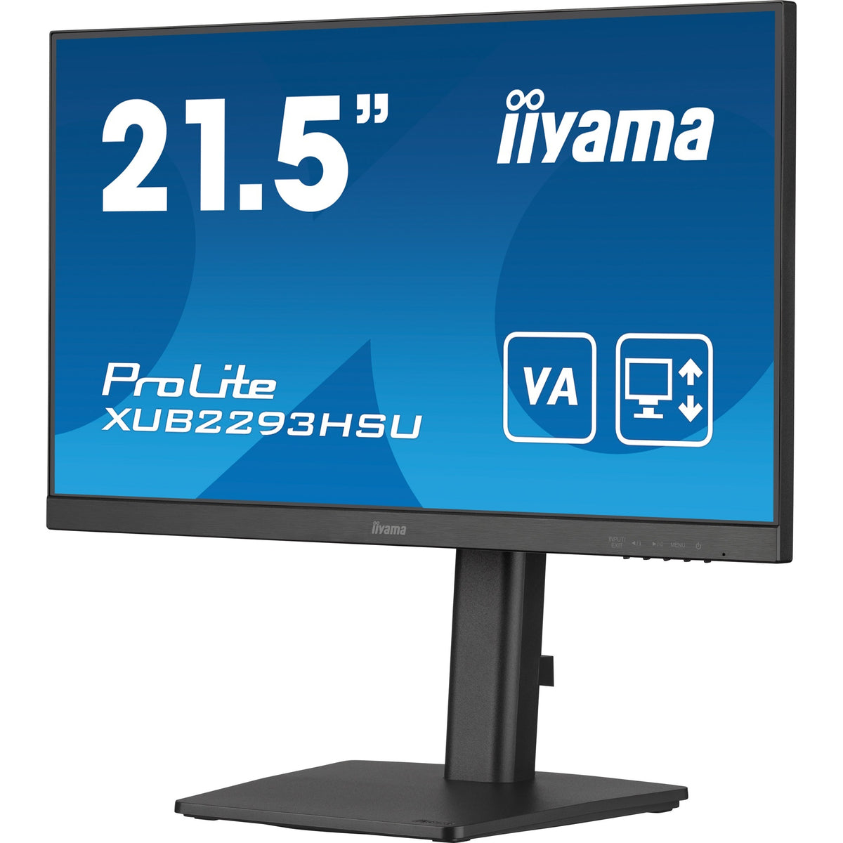 Iiyama prolite xub2293hsu-b7 21.5 skærm (sort, HDMI, skærmport, 2x USB-A, USB-B)