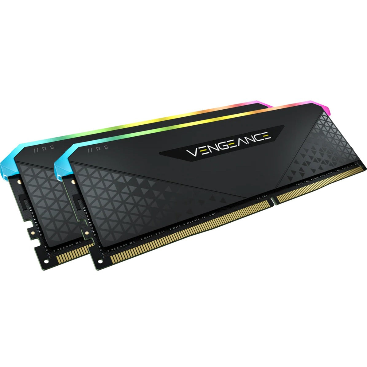 Corsair Vengeance RGB RS 16 GB DDR4-3200 (2x 8 GB) RAM (sort, cmg16gx4m2e3200c16, xmp 2.0)