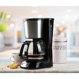 Domo kaffemaskine med timer og display do708k kaffefiltermaskine (sort, 1,5 liter)