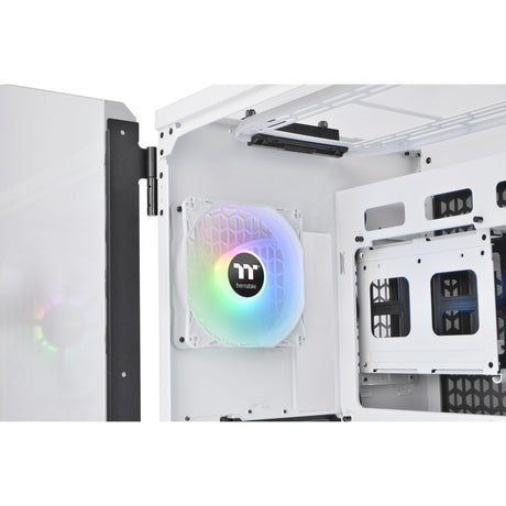 Thermaltake view 51 tg sne argb edition midi tårnhus (hvid | 4x USB-A | 1x USB-C | RGB | vindue)