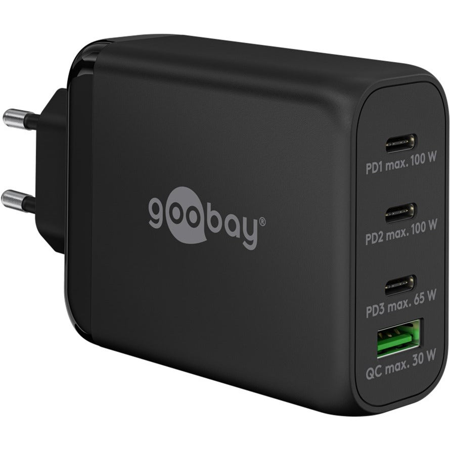 Goobay USB-C PD multiport hurtigoplader (100 W) (sort)