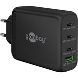 Goobay USB-C PD multiport hurtigoplader (100 W) (sort)