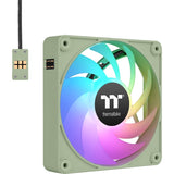 Thermaltake ct120 ex argb sync pc køleblæser matcha grøn (3-fan pack) case fans (lysegrøn, 3 stk, 120 x 120 x 25 mm, pwm)