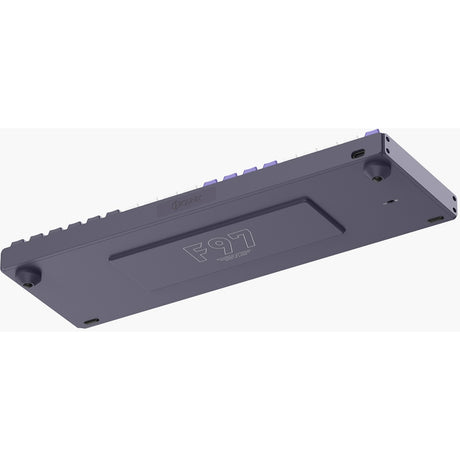 Iqunix f97 lavandin trådløst mekanisk tastatur (lavendel, us-layout (qwerty), cherry mx silent red, 96%, rgb-lysdioder, hot-swappable, pbt, 2.4ghz | bluetooth 5.1 | usb-c)