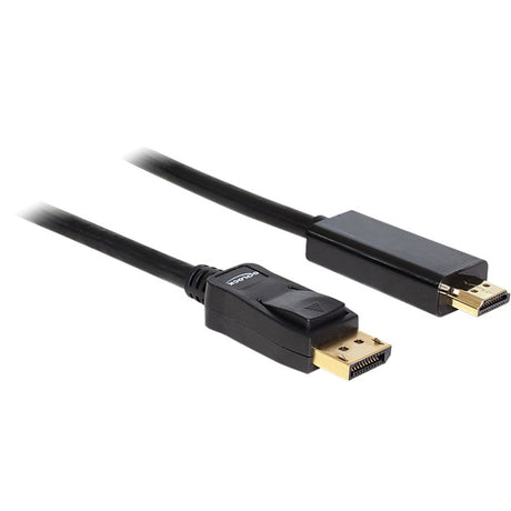 Delock displayport > hdmi-adapter (sort, 2 meter)