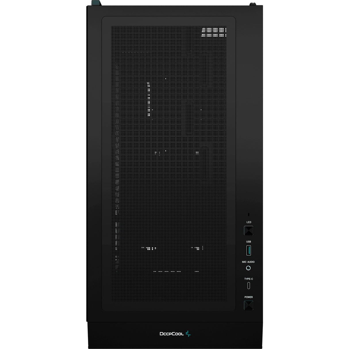Deepcool CH560 MIDI Tower-hus (sort | 1x USB-A | 1x USB-C | RGB | vindue)