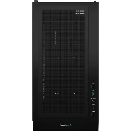 Deepcool CH560 MIDI Tower-hus (sort | 1x USB-A | 1x USB-C | RGB | vindue)