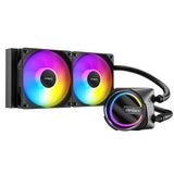 Antec skeleton 240 argb vandkøling (sort)