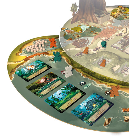 White goblin spil everdell: pearlbrook brætspil (hollandsk, ekspansion, 1 - 4 spillere, 60 minutter, fra 10 år)