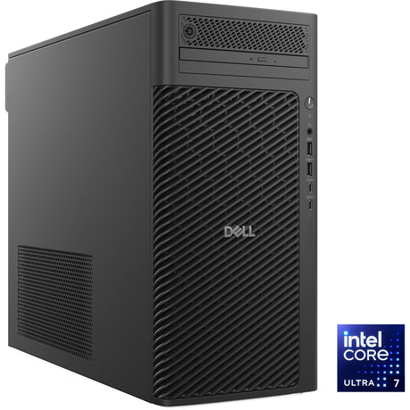 Dell pro max tower t2 (j9jx5) pc-systeem (zwart | core ultra 7 265 | rtx a1000 | 32 gb | 1tb ssd)