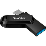 Sandisk ultra dual drive go 64 GB USB-stick (sort, USB-A 3.2 (5 Gbit s), USB-C 3.2 (5 Gbit s))