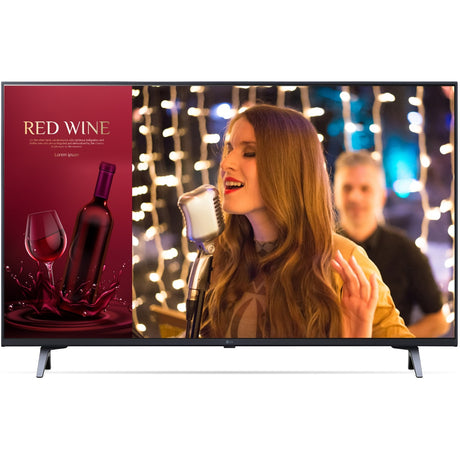 43un640s uhd tv skiltning 43 4k uhd skærm (blå, 3x hdmi, usb-a, wlan, bt, lan, hdr10)