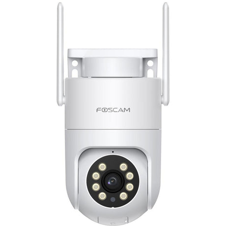 Foscam PD8, 4K 8MP Dual Band WiFi 6 PT sikkerhedskamera (hvid)