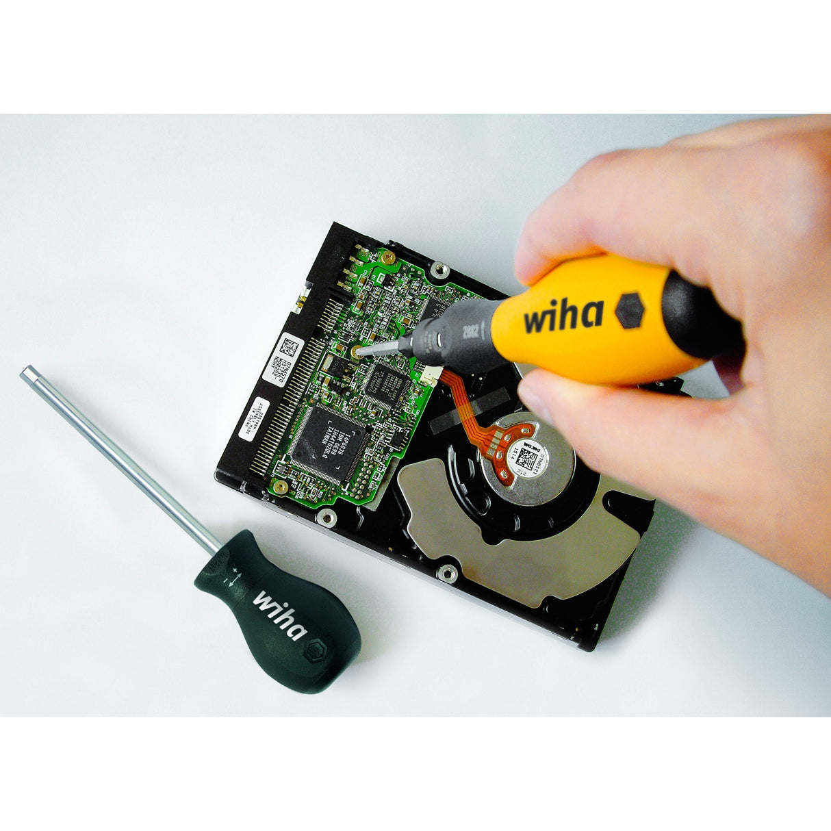 Wiha momentskruetrækker torquevario-s esd (sort gul, 0,1 - 0,6 nm)