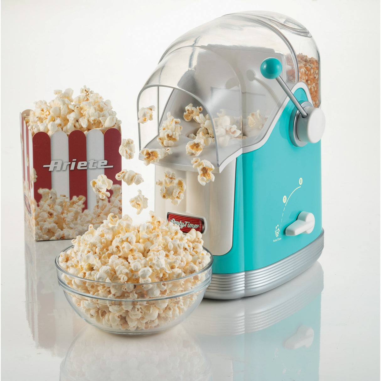 Ariete party time popcorn maker 2958 01 popcorn maker (lyseblå)