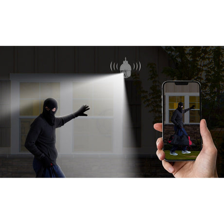 Foscam SD8P, 4K 8MP Dual Band WiFi PTZ udendørs sikkerhedskamera (hvid)
