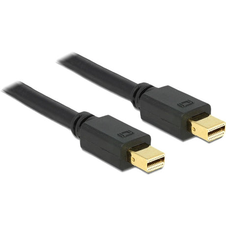 Delock mini displayport 1.2 kabel (sort, 1,5 meter)