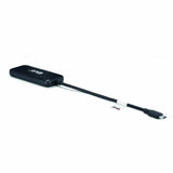Club 3D USB-C 4-ports 10G datahub med PD3.0 USB-hub (sort)
