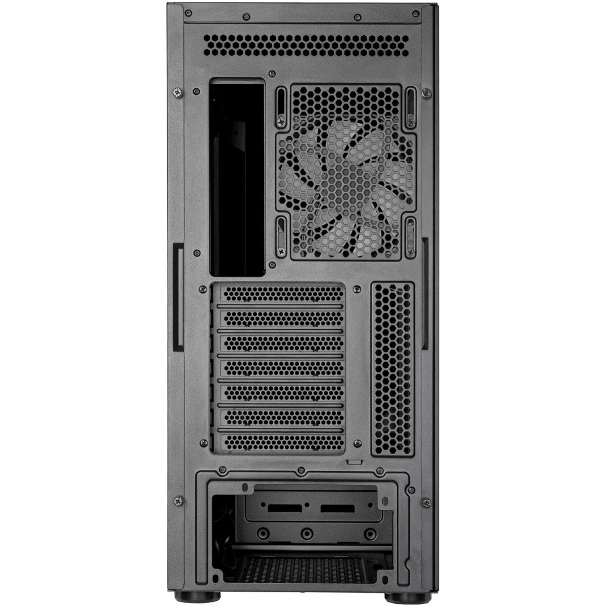 Silverstone Fara 514x Midi Tower-hus (sort | 2x USB-A | 1x USB-C | RGB | hærdet glas)