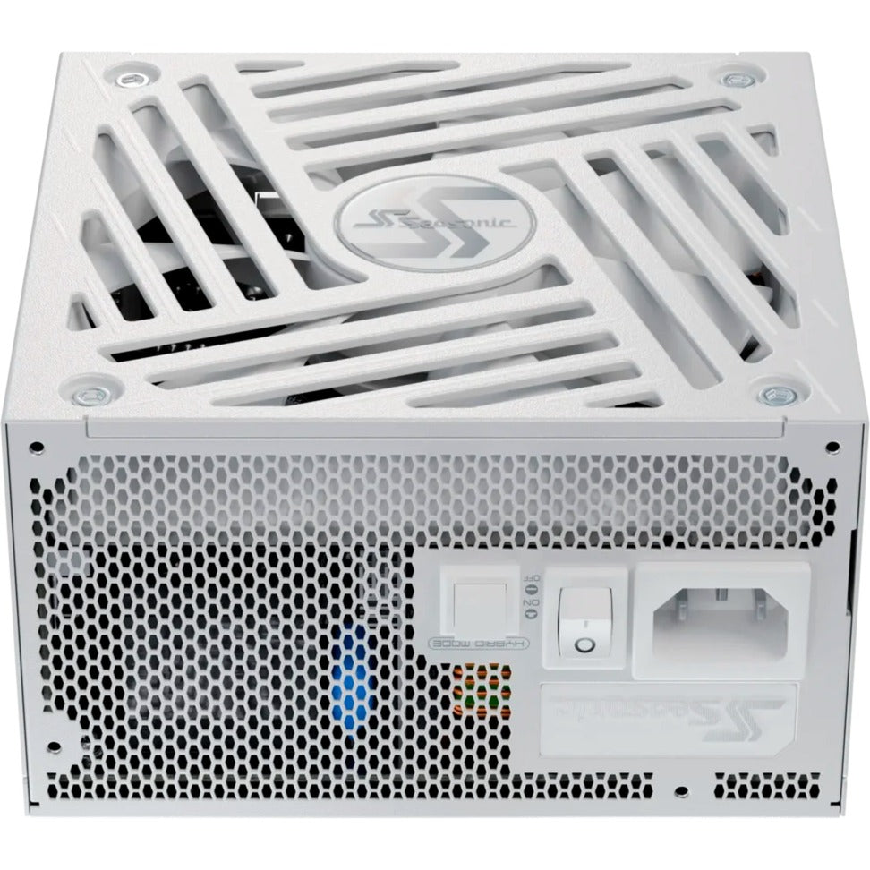 Seasonic focus-gx-850-v4 atx3.0 modulær 850 watt strømforsyning (hvid, 1x 12vhpwr, 3x pcie)