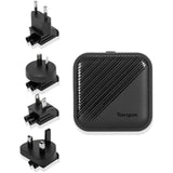 Targus 65w gan vægoplader (sort)