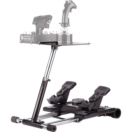 Hjulstander pro deluxe v2 thrustmaster hotas warth holder (sort, til thrustmaster hotas warthog, saitek x-55, x52, pro og x65)