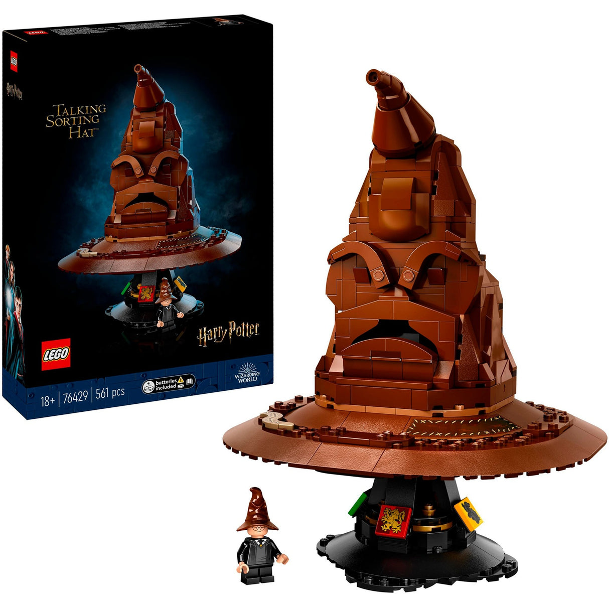 Lego harry potter 76429 talende sorteringshat + lyd