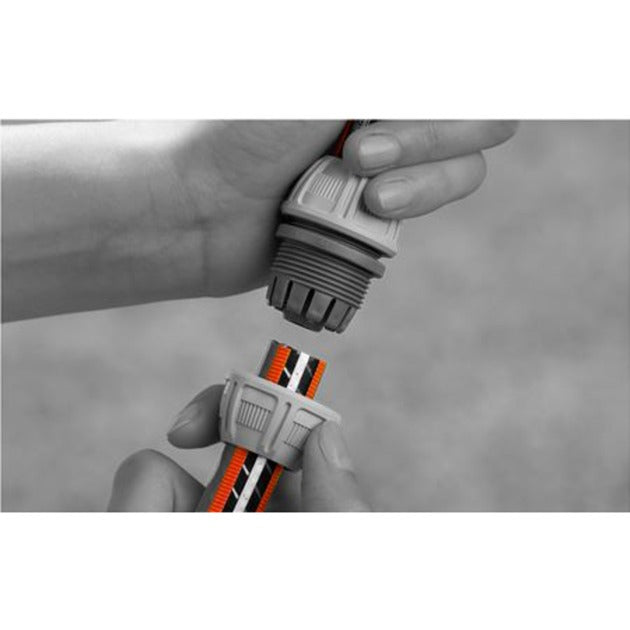 Gardena slange reparationsstykke - 13 mm (1 2 ) ø - sæt med 2 stk - 18280-20