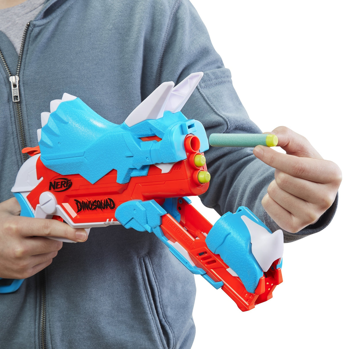 Hasbro nerf nerf dinosquad tricerablas