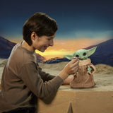 Hasbro star wars - galaktisk snackin' grogu-legende figur
