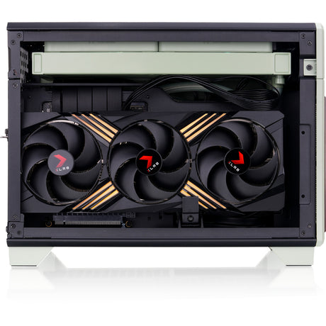 Thermaltake tr100 ws matcha green mini tower behuizing (lichtgroen | 2x usb-a | 1x usb-c)
