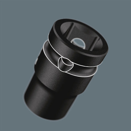 Wera 9608 hætte magnetisk strimmel b imperial imperial 1 topnøgle (sort grøn, 9 styk)