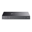 Tp-link omada sg2210p 10-ports gigabit smart switch (sort, 8x poe+, 2x gigabit sfp)