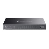 Tp-link omada sg2210p 10-ports gigabit smart switch (sort, 8x poe+, 2x gigabit sfp)