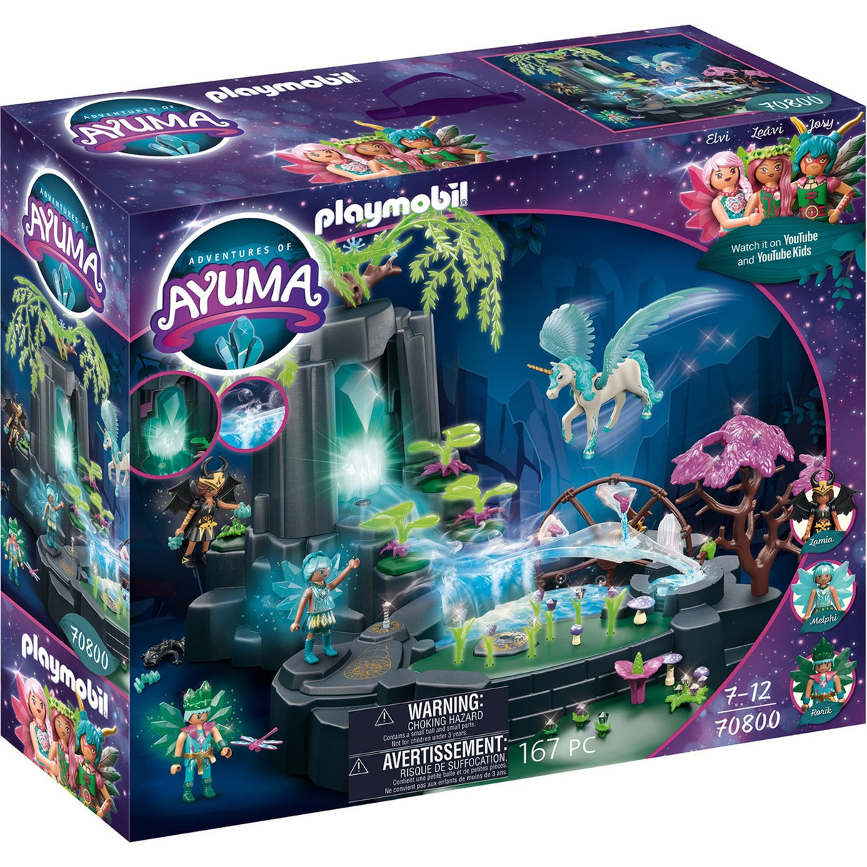 Playmobil ayuma - magisk energikilde byggelegetøj (70800)