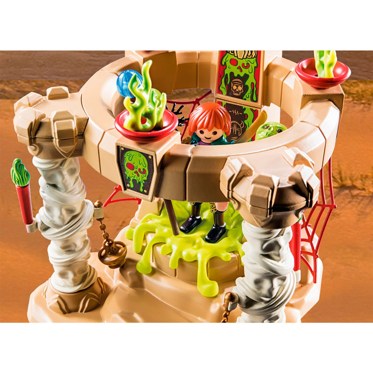 Playmobil novelmore - sal'ahari sands - tempel for skelethærens byggelegetøj (70751)