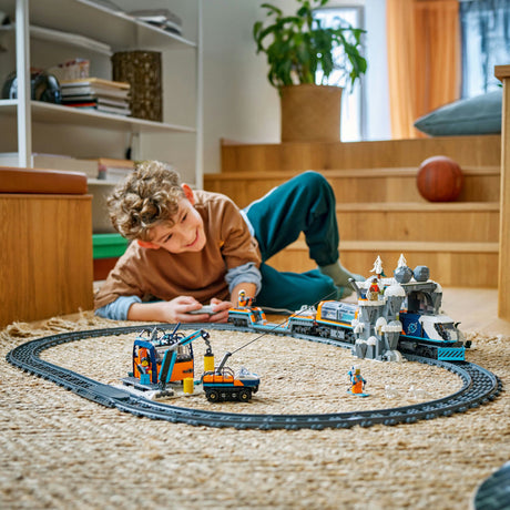 Lego city forskningstog på nordpolen køretøjslegetøj - 60470
