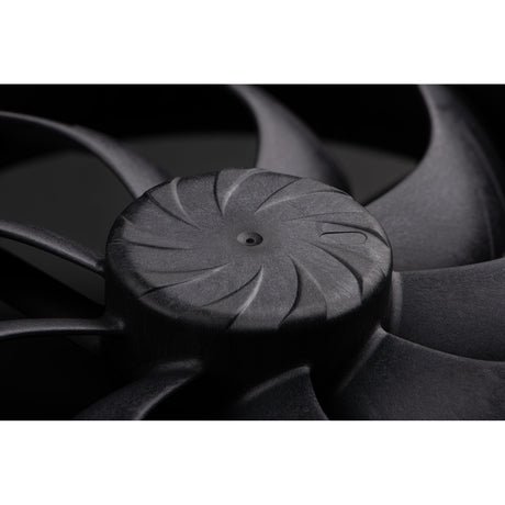 Noctua nf-a14x25r g2 pwm chromax.black case fan (zwart, 140 x 140 x 25 mm)