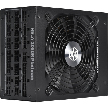 Silverstone hela 2050r platin, modulær 2050 watt strømforsyning (sort, 14x pcie)