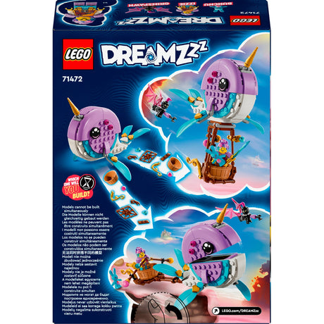 Lego dreamzzz - izzies narhval varmluftsballon byggelegetøj (71472)