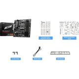 MSI Pro B650M-P Socket AM5 bundkort (sort, RAID, 2,5 GB-LAN, lyd, µATX)