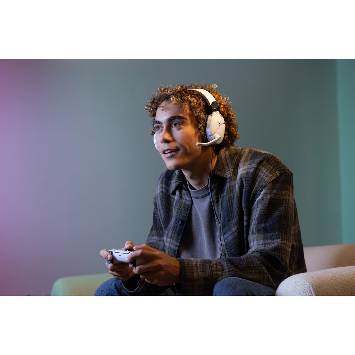 Turtle beach ear force recon 70p hvid (2024) over-ear gaming headset (hvid, ps4, ps5, xbox series x|s, xbox one, switch, pc, mobil)