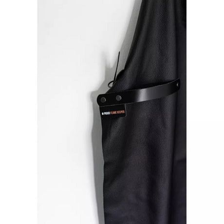 Kamado joe leren schort (bruin, one size fits all)