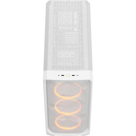 Fractal design meshify 3 xl rgb stort tårnhus (hvid | 2x usb-a | 1x usb-c | rgb | hærdet glas)